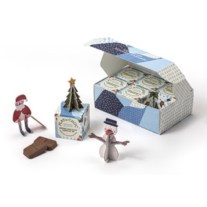 Colecție Cadou cu Jucărie "ToyChoc Box" - Colecția de Crăciun (2x10g) - Img 2