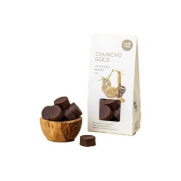 Masă de Cacao Pură Organică 100% - Chuncho Peru (100g)