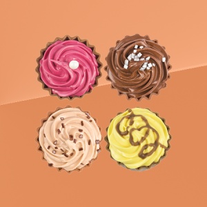 Colecție Premium "Chocolate Cupcakes" - 8 Praline Artizanale - Img 3