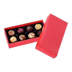 Praline Belgiene Artizanale - Colecția Elemental RED 8 - Img 2