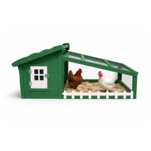 Cusca pentru iepuri si gaini BUNTZ – lemn + plasa metalica, 142.5 x 60 x 53 cm