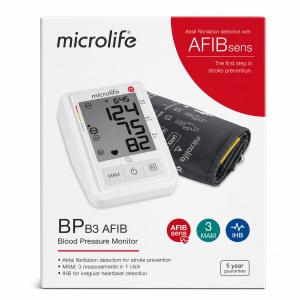 Microlife BP B3 AFIB tensiometru de braț cu funcție AFIB și MAM