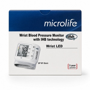 Microlife BP W1 Basic tensiometru pentru încheietură cu tehnologie IHB