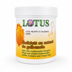 Lotus Melkfett cu extract de gălbenele, 250 ml