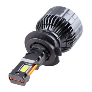 Conector bec LED auto Techstar P18 H7 cu radiator aluminiu