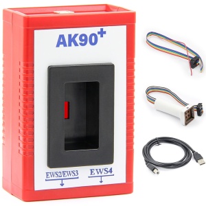 AK90+ autókulcs-programozó, kompatibilis a BMW EWS2 EWS3 EWS4 modelljeivel – 1995–2009-es modellek
