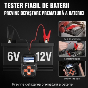 tester konnwei kw208 folosit in compartimentul motor al masinii
