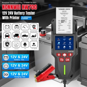 Afisaj conectare Bluetooth KW700 cu aplicatie si imprimare rezultate