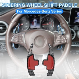 Montare padele volan pe volan Mercedes-Benz