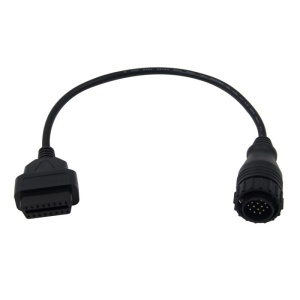 Adaptor scurt OBD2 Mercedes 14 pini pentru tester auto