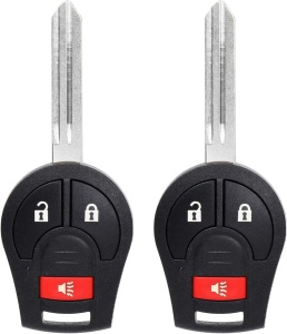 butoane carcasa cheie auto programabila nissan 2+1 butoane cip ID46 433MHz