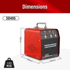 Prezentare produs Solary SD405 – generator fum pentru depistare pierderi