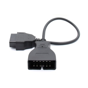 Cablu conector GM 12 pin la OBD2 16 pin pentru testare auto