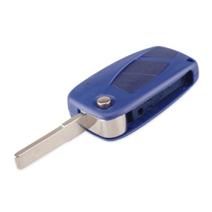 Accesoriu auto Techstar pentru cheie Fiat 3 butoane culoare albastru