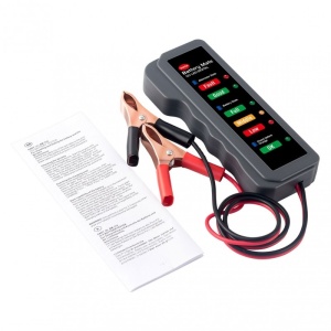 Techstar® autós akkumulátor és generátor tesztelő,12V - Img 2