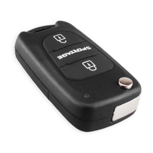 Lama si carcasa cheie auto Techstar Kia, 3 butoane, profil standard