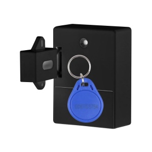 Techstar® Smart Lock, EMID IC, digitális, RFID -kártya, fekete