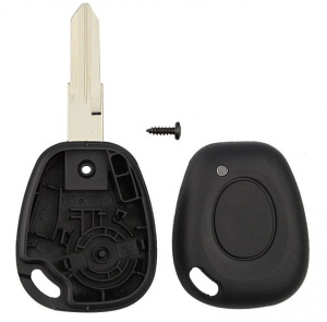 set cheie techstar cu lama si carcasa compatibila renault megane 1 buton inclus