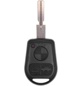 Techstar autós kulcstartó BMW E36, E31, E38, E39, E40-hez - 3 gombos - HU58 penge