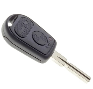 Telecomandă auto BMW clasică – 3 butoane și lamă HU58