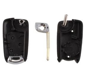 carcasa flip techstar pentru ford set fata verso cu butoane si lamela separata