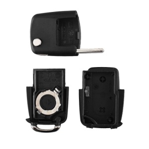 Kit carcasa cheie 2 butoane cu mecanism si componente incluse