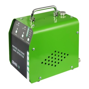 Carcasa compacta verde cu logo Techstar
