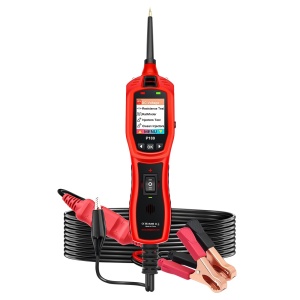 TopDiag P180 autós áramkör-teszter P181 vezetékkeresővel – Intelligens 6V-30V-os teszter feszültség-, folytonosság-, befecskendezők-, váltakozó áramú frekvencia-, ellenállás- és áramkörszakad