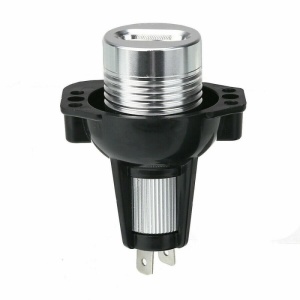 Becurile LED Angel Eyes BMW E90 E91, 6W, aluminiu, lumina rece