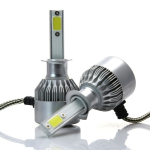Becurile LED C6 H1 Techstar, lumina rece alba, rezistenta la vibratii