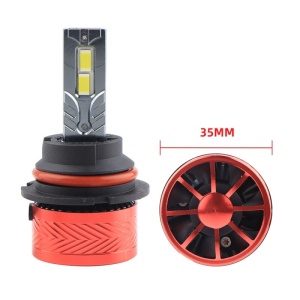 bec led auto techstar p14 9007 montat pe mufa 12 24v