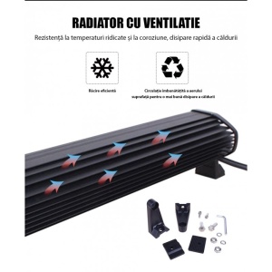 prezentare componente bara proiector led techstar png2