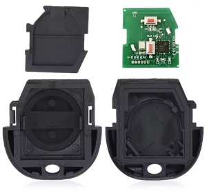 Gépkocsikulcs Techstar távirányítóval együtt, kompatibilis a Nissan Almera, Almera Tino, Micra, Navara, Primera, Serena, Terrano, Vanette, X-Trail, 2 gomb, 433 MHz, P/N 28268-8H700, A33 penge. - Img 2