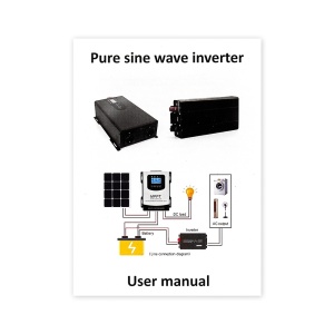 Afisaj LCD invertor auto JF02 cu buton si indicatori LED