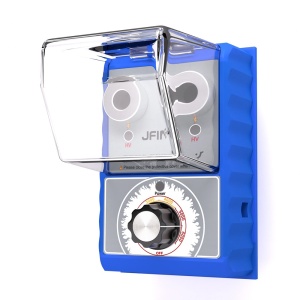 JFIND JF109 Pro autó és motor gyújtógyertya teszter, 2 egyidejű tesztelő furat, fordulatszám állítás 1000-6000, szikragyújtás teljesítmény diagnosztikai elemzés, védőtokkal