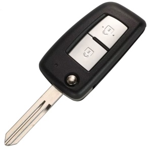 Komplett autókulcs távirányítóval Techstar kompatibilis Nissan Qashqai J11, Pulsar C13, Juke F15, X-Trail T32, Micra, 2 gomb, 433 MHz, 4A PCF7952E, CWTWWB1G767 - Img 2