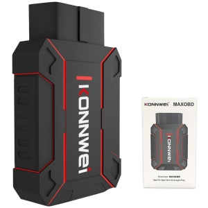 KONNWEI MAXOBD OBD2 autódiagnosztikai teszter Bluetooth 5.2, teljes rendszerdiagnosztika, EVAP, ABS, SRS, élő adatok, iOS és Android