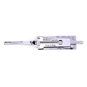Decodor Lishi HU101 detaliu corp si marcaje, compatibil Ford Jaguar Land Rover Volvo