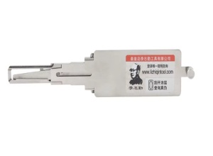 decodor auto Lishi HU66 ignition 2 in 1 pick vedere de sus