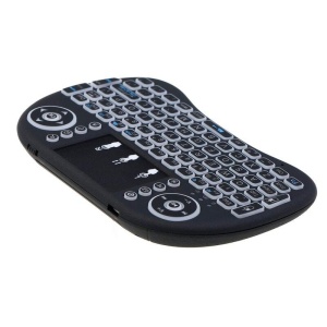 Telecomanda Air Mouse Techstar i8 RGB Play, compatibila Android TV si PC