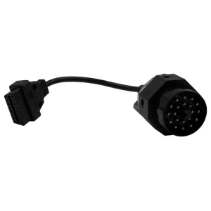 Cablu adaptor OBD2 la mufa rotunda pentru diagnoza auto