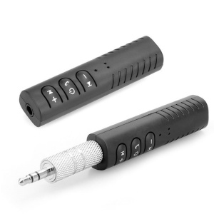 Rádióerősítő Techstar® Bluetooth Audio Jack 3,5 mm-es vezeték nélküli automatikus klip a BT2-n