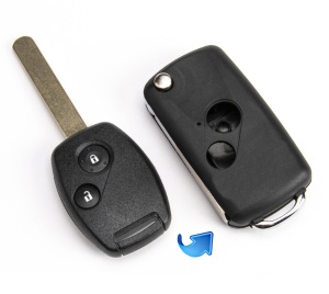 Techstar® 2 gombos, billenőkulcsos tok Honda Accord, Civic, Jazz és CR-V modellekhez – HON66-tal kompatibilis bővítés