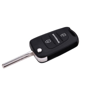 Lama cheie auto Techstar Kia, 3 butoane, profil metalic rezistent