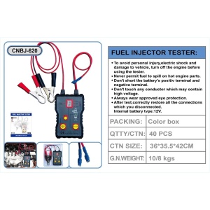 Schema moduri de testare pentru tester injectoare combustibil CNBJ-620