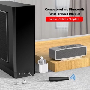 transmitator receptor audio bluetooth techstar m27 conectare la sistem audio