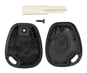 carcasa techstar cheie auto compatibila renault megane 1 buton cu profil clasic