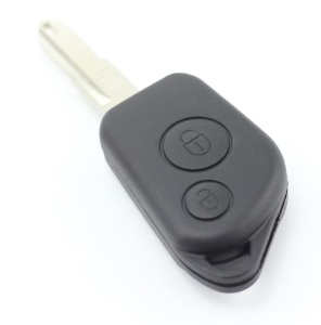 carcasa cheie techstar cu lama si suport baterie peugeot