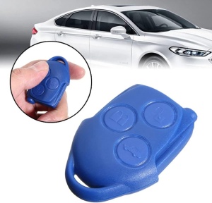 Husă cheie Ford – imagine în mână, fundal interior mașină