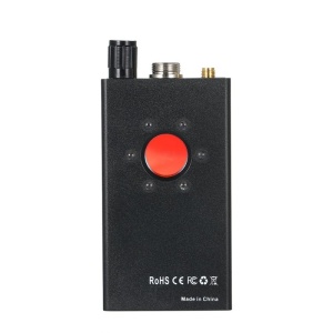 Detector aparate spionaj Techstar K18 vedere frontala cu buton rosu
